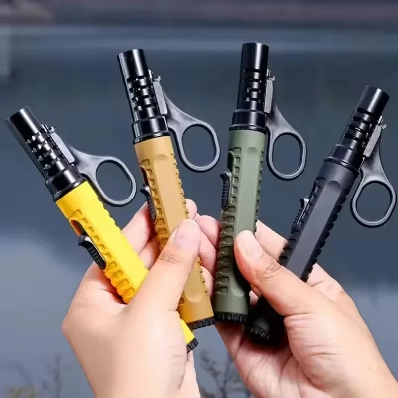 Magnesium Fire Starter - 1300 ° Outdoor Camping Igniter แบบพกพาจุดระเบิดปืนเตาอุปกรณ์เสริม