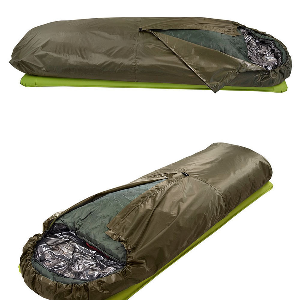 Bivy Bag Emergency - ผ้าคลุมถุงนอนแคมป์ปิ้งน้ำหนักเบาพิเศษ ซับในกันน้ำกันความชื้น สำหรับ Subito อุปกรณ์เดินป่า แบ็คแพ็ค