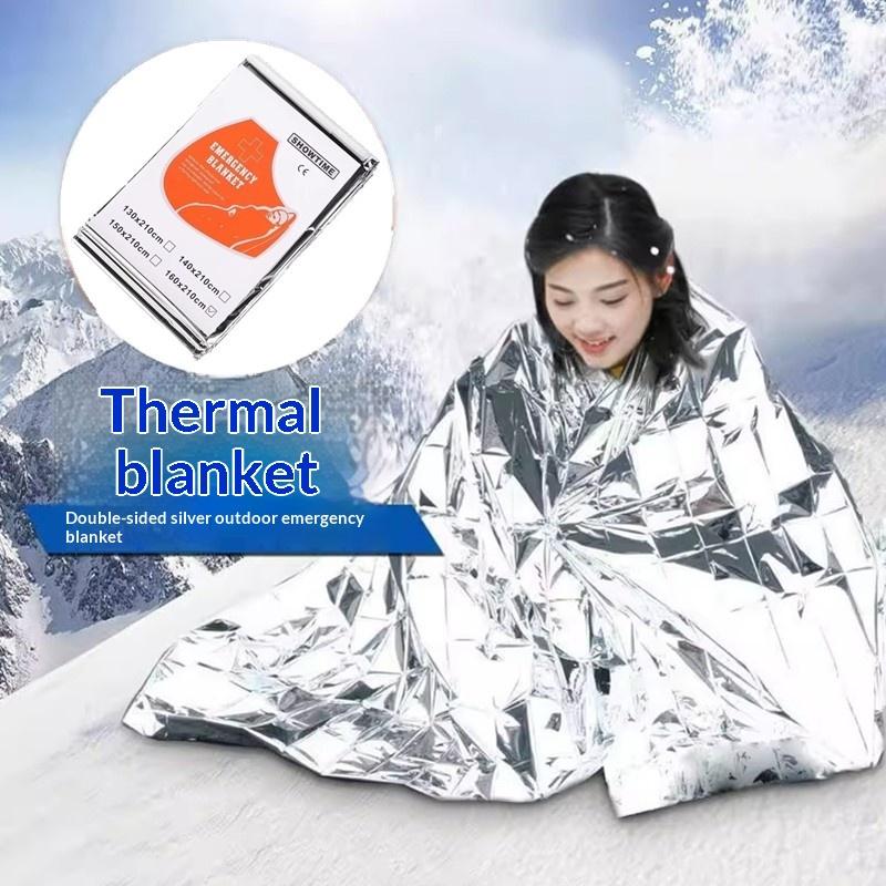 ผ้าห่มฉุกเฉินแบบสะท้อนความร้อน - Survival Blanket Reflective บทวิจารณ์และราคา